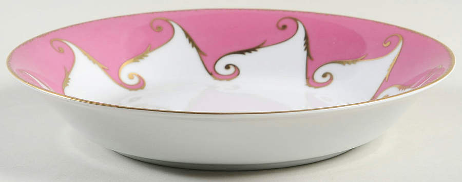 Follement (Gold Trim) Soup/Cereal Bowl by Christian Lacroix-1