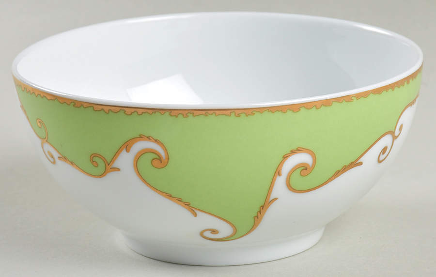 Follement (Gold Trim) 5" All Purpose Bowl by Christian Lacroix-1