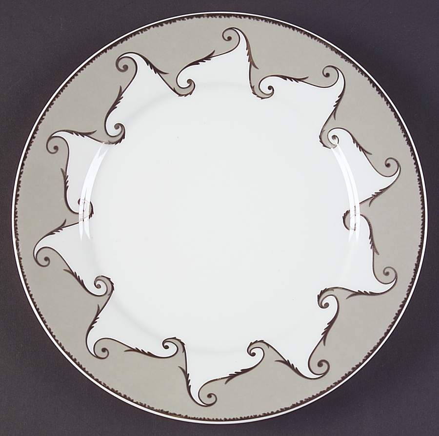 Follement (Gold Trim) Salad Plate by Christian Lacroix-1