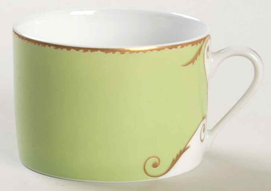 Follement (Gold Trim) Flat Cup by Christian Lacroix-1