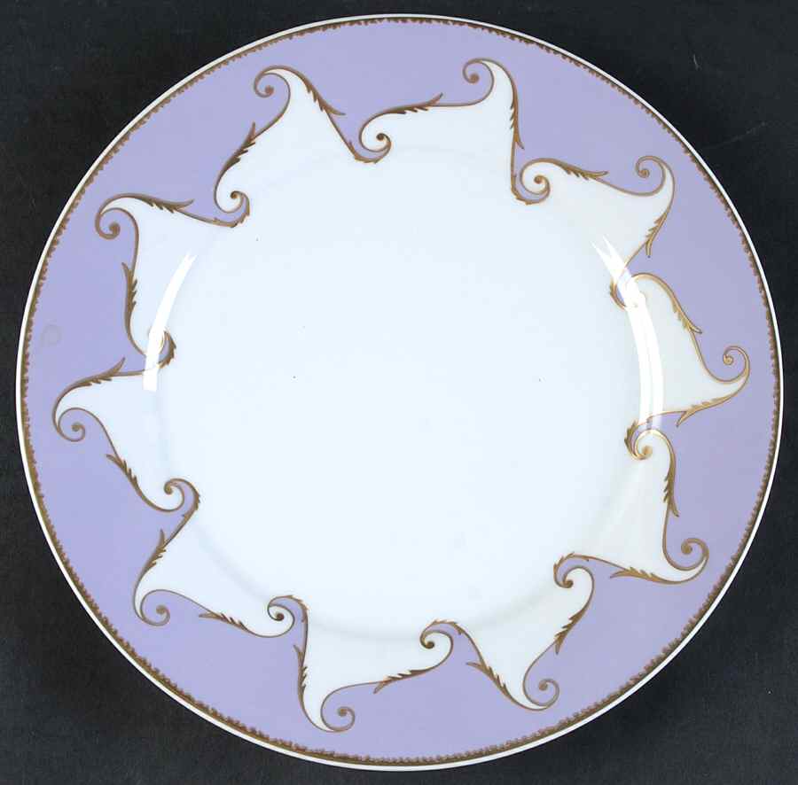 Follement (Gold Trim) Salad Plate by Christian Lacroix-1