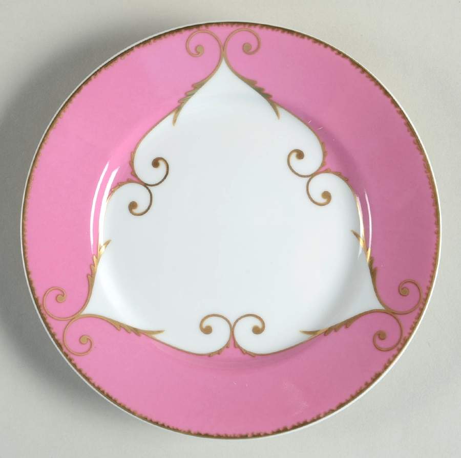 Follement (Gold Trim) Bread & Butter Plate by Christian Lacroix-1