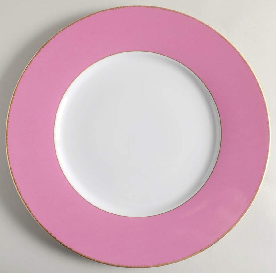 Follement (Gold Trim) Service Plate (Charger) by Christian Lacroix-1