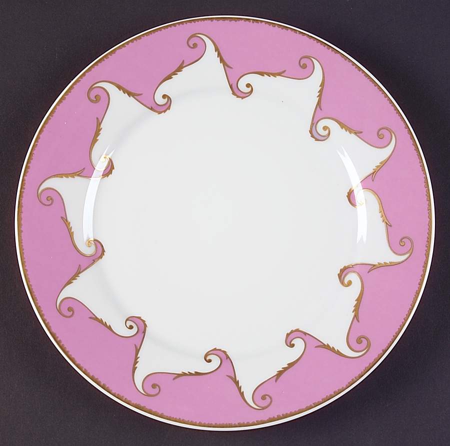 Follement (Gold Trim) Salad Plate by Christian Lacroix-1