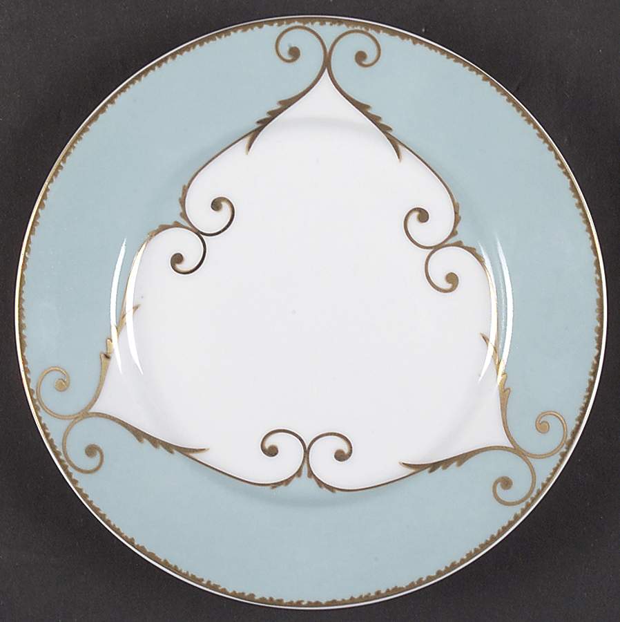 Follement (Gold Trim) Bread & Butter Plate by Christian Lacroix-1