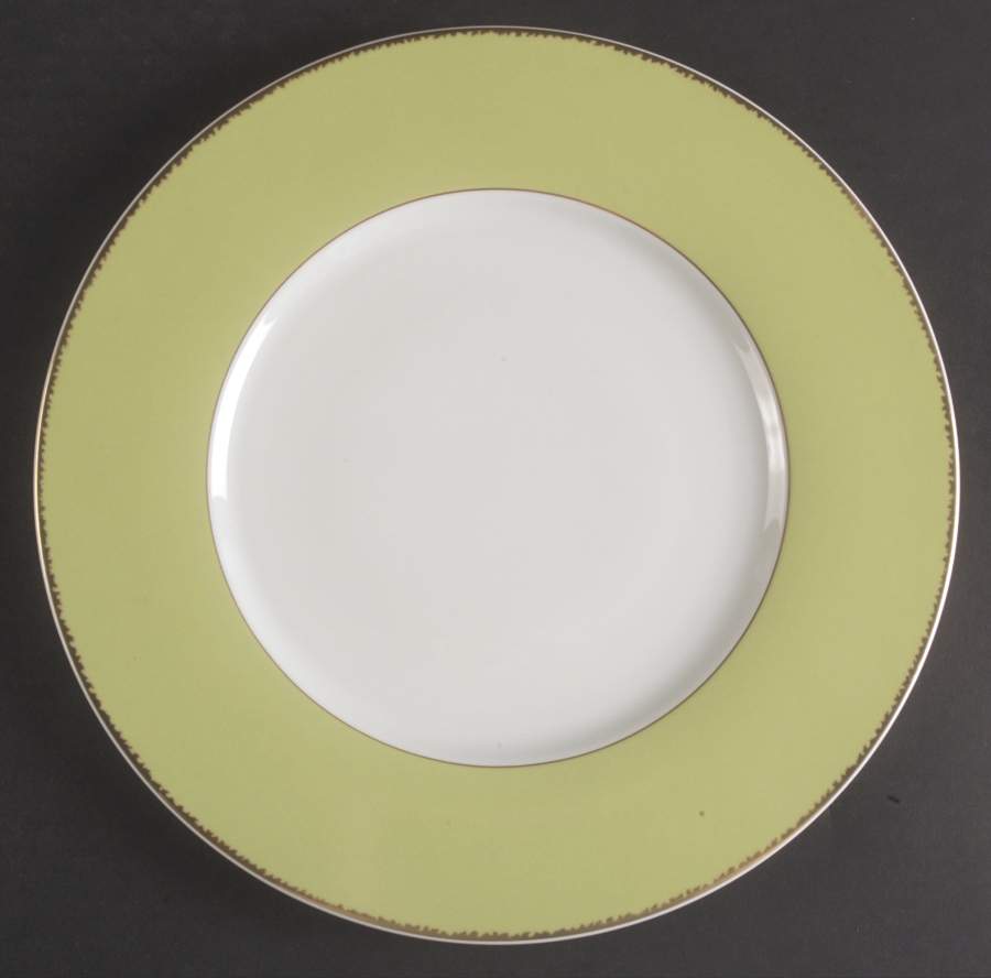 Follement (Gold Trim) Service Plate (Charger) by Christian Lacroix-1