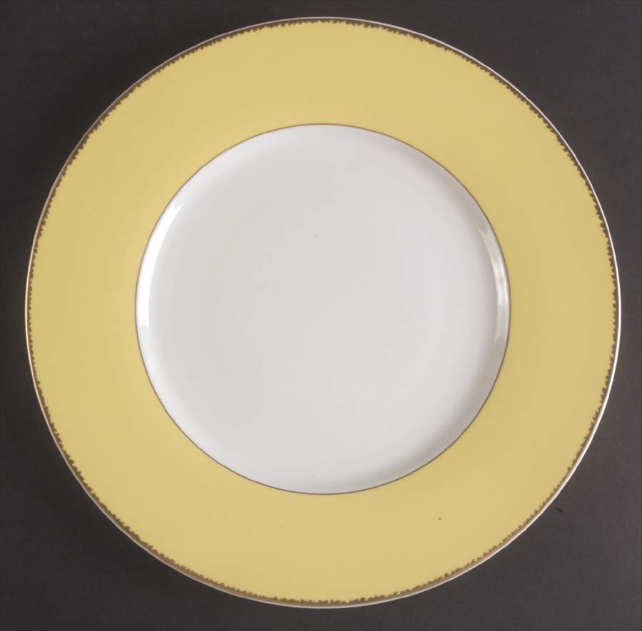 Follement (Gold Trim) Service Plate (Charger) by Christian Lacroix-1