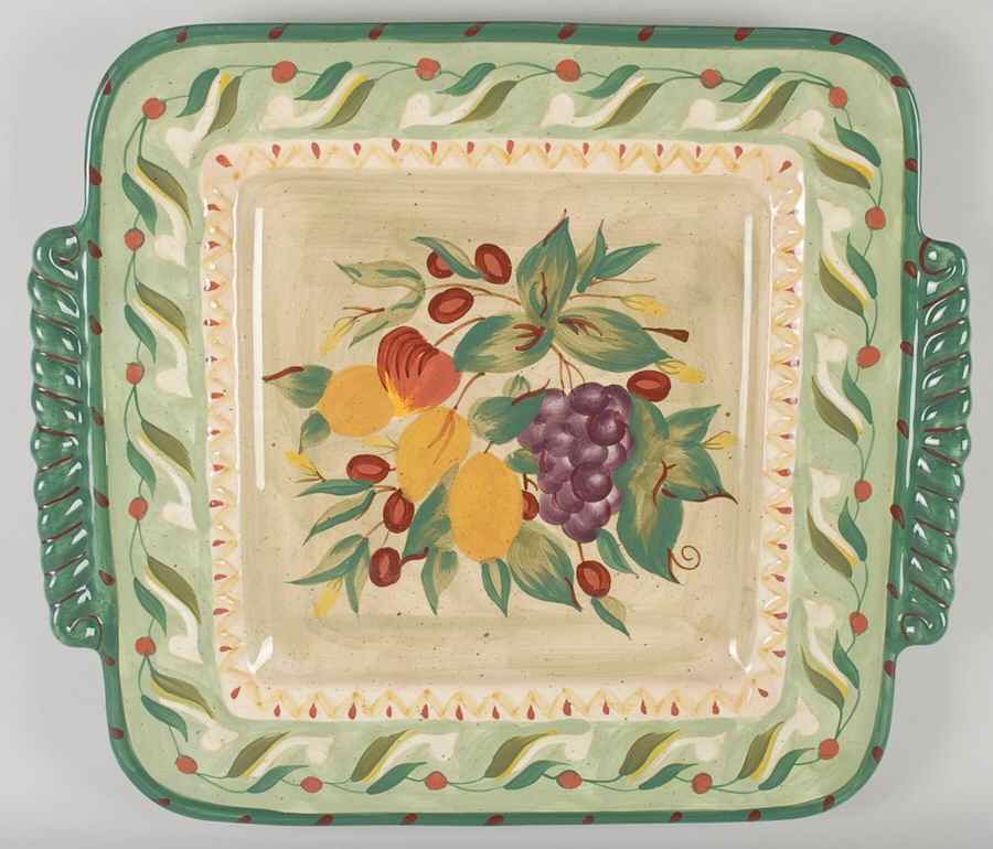 Chianti Square Large Serving Platter by Certified International-1