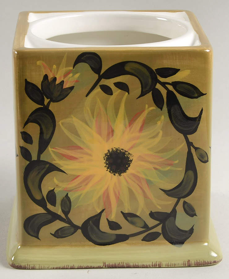 Sunflower (Scalloped Edge) Extra Large Canister No Lid by Certified International-1