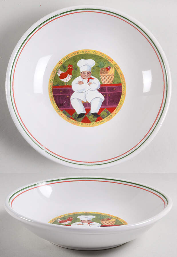 Chef Collection 9" Individual Pasta Bowl by Certified International-1