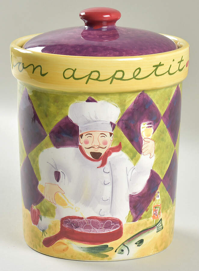 Chef Collection Extra Large Canister & Lid by Certified International-1