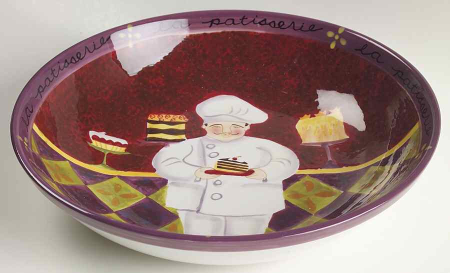 Chef Collection 13" Pasta Serving Bowl by Certified International-1