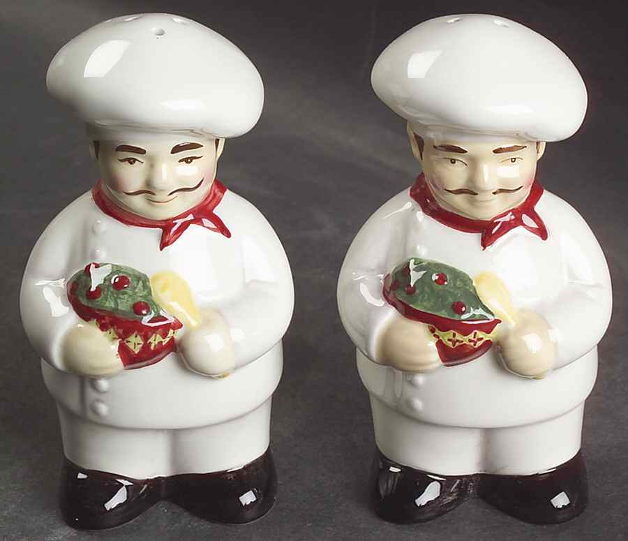 Chef Collection Figural Salt & Pepper Set by Certified International-1