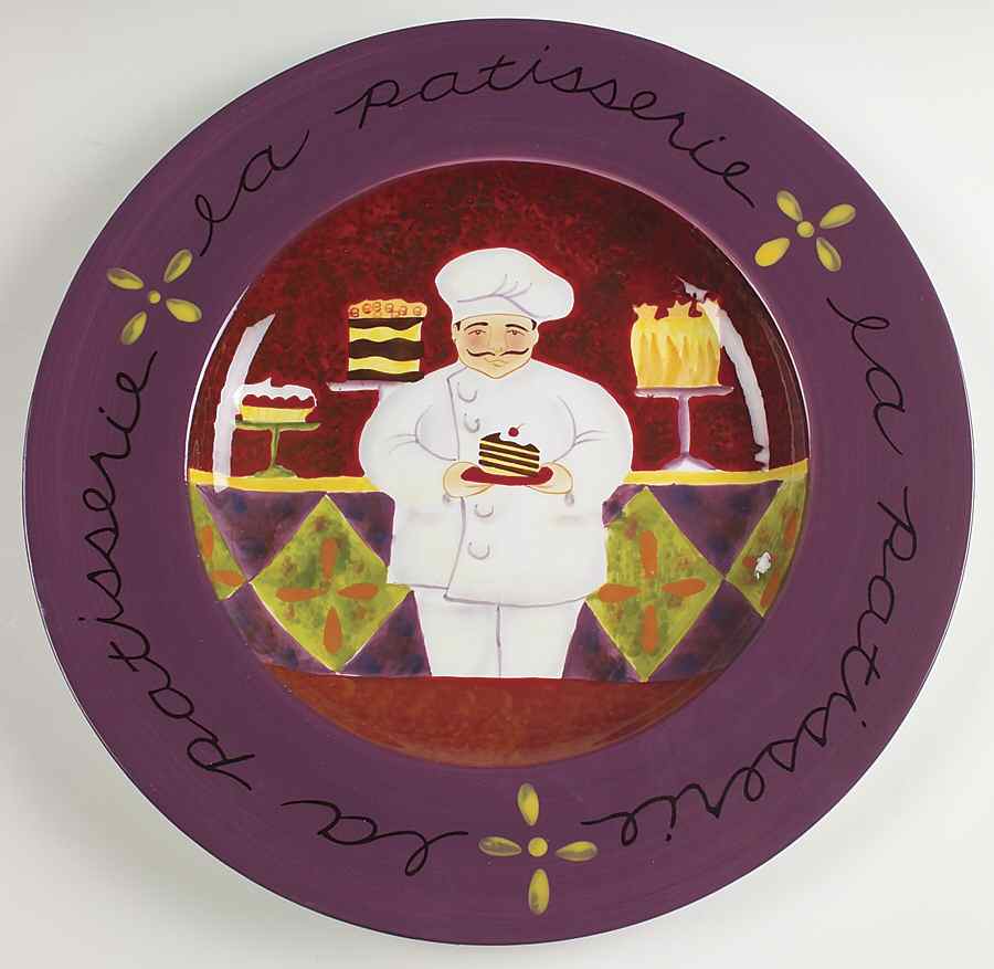 Chef Collection 16" Chop Plate (Round Platter) by Certified International-1