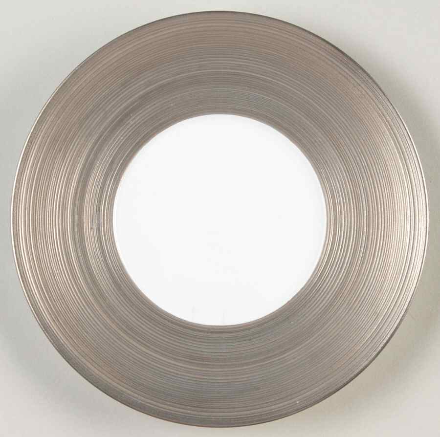 Aile Platine (Platinum) Bread & Butter Plate by Jean Louis Coquet-1