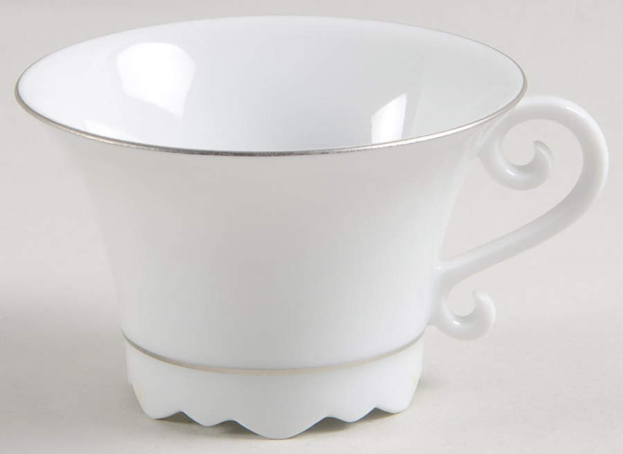Samoa Snow (Neige) Flat Demitasse Cup by Jean Louis Coquet-1