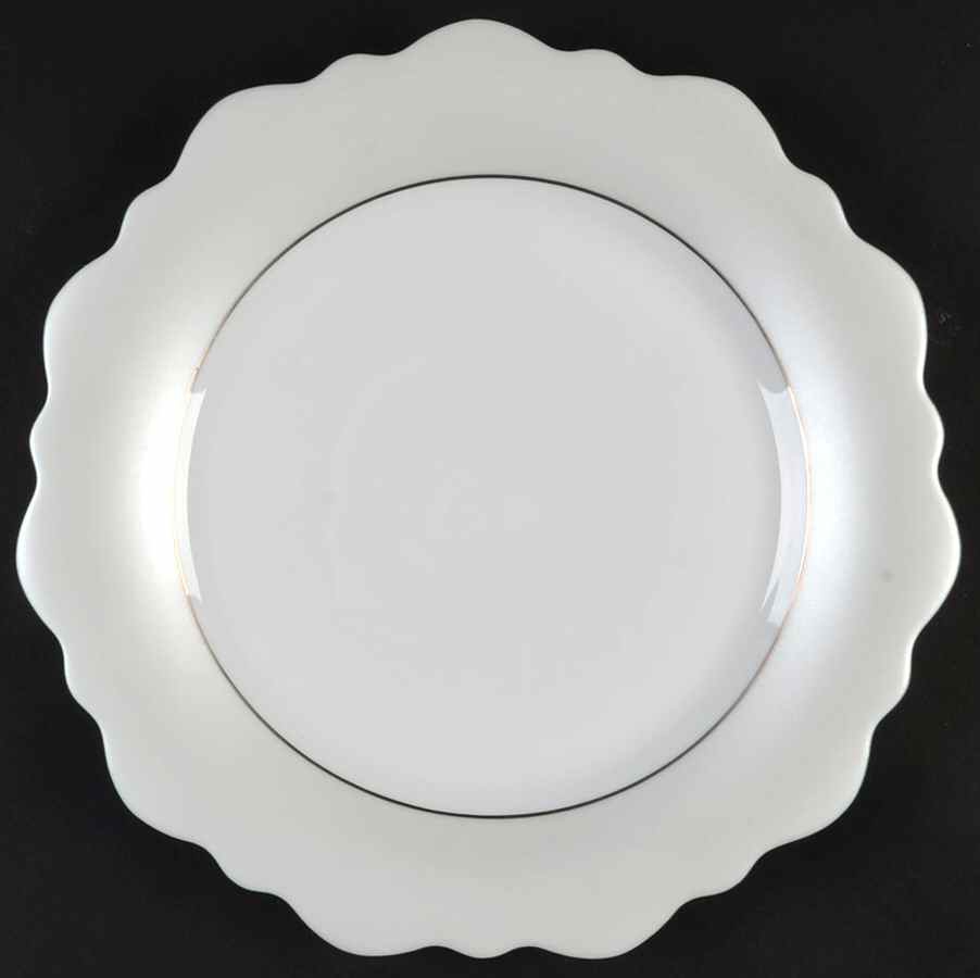 Samoa Snow (Neige) Dinner Plate by Jean Louis Coquet-1