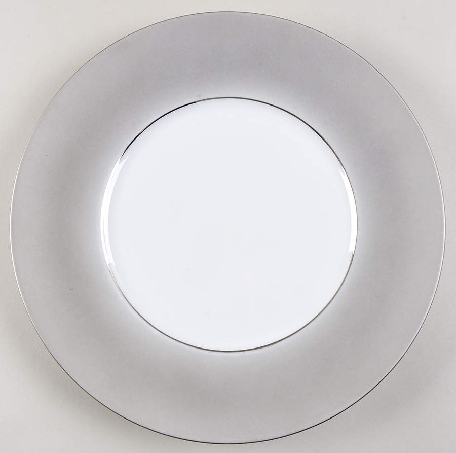 Samoa Gray Silver Service Plate (Charger) by Jean Louis Coquet-1