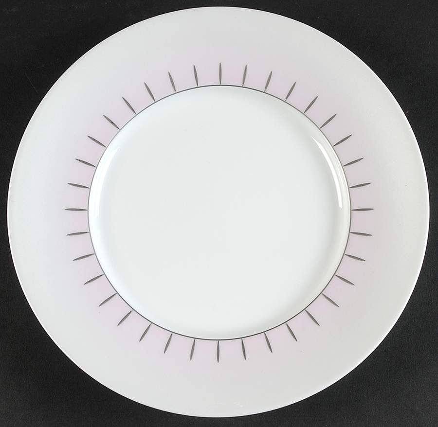 Helios Pink (Rose) Salad/Dessert Plate by Jean Louis Coquet-1