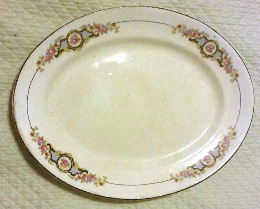 CFD4 14" Oval Serving Platter by Clinchfield-1