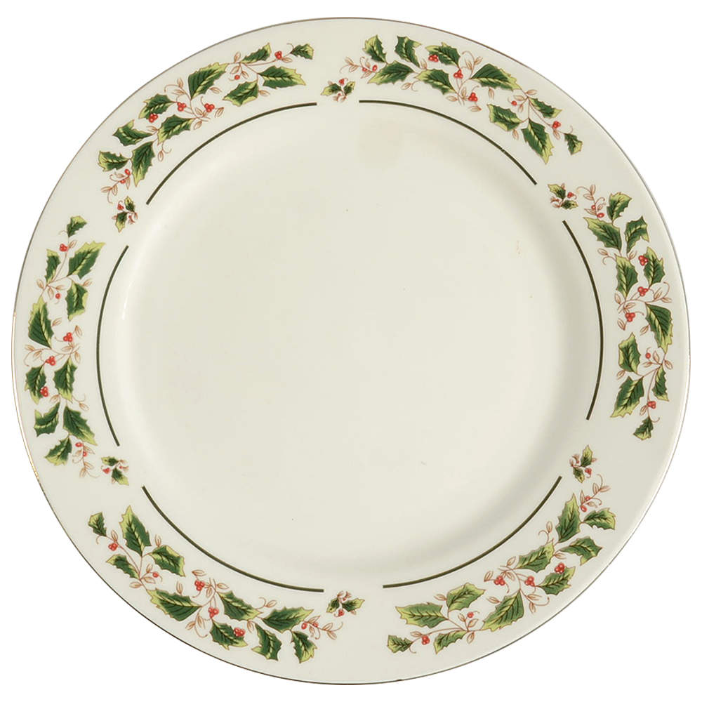 Holly Traditions Dinner Plate by Cambridge Potteries-1