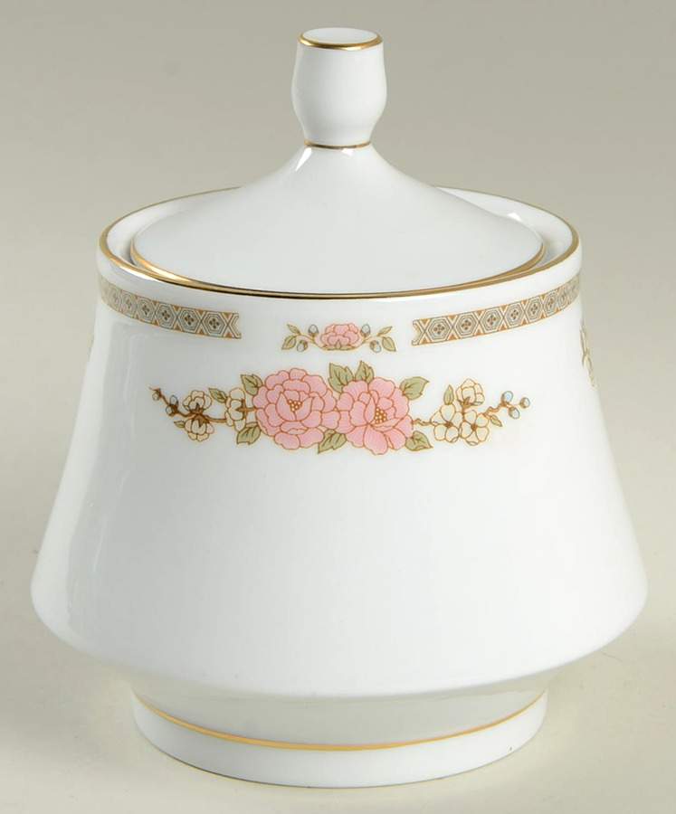 CRM11 Sugar Bowl & Lid by Crown Ming-1