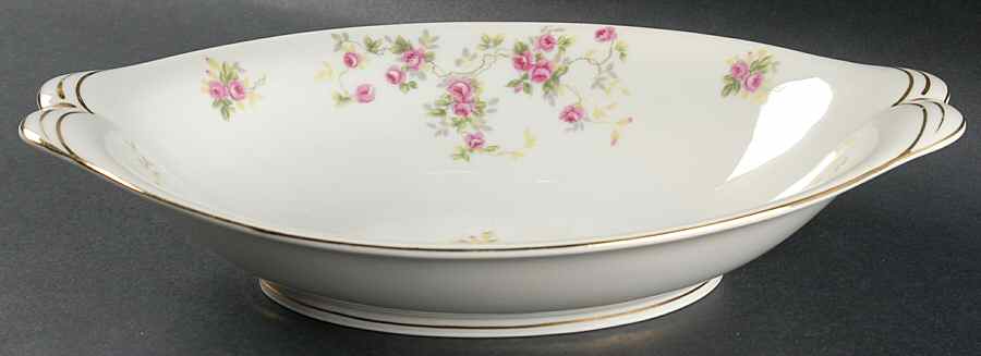 CST7 12" Oval Vegetable Bowl by Crescent (Japan)-1