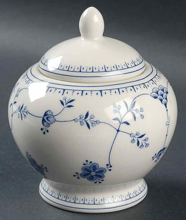 Helsinki Finlandia (Smooth Edge) Sugar Bowl & Lid by Churchill-1
