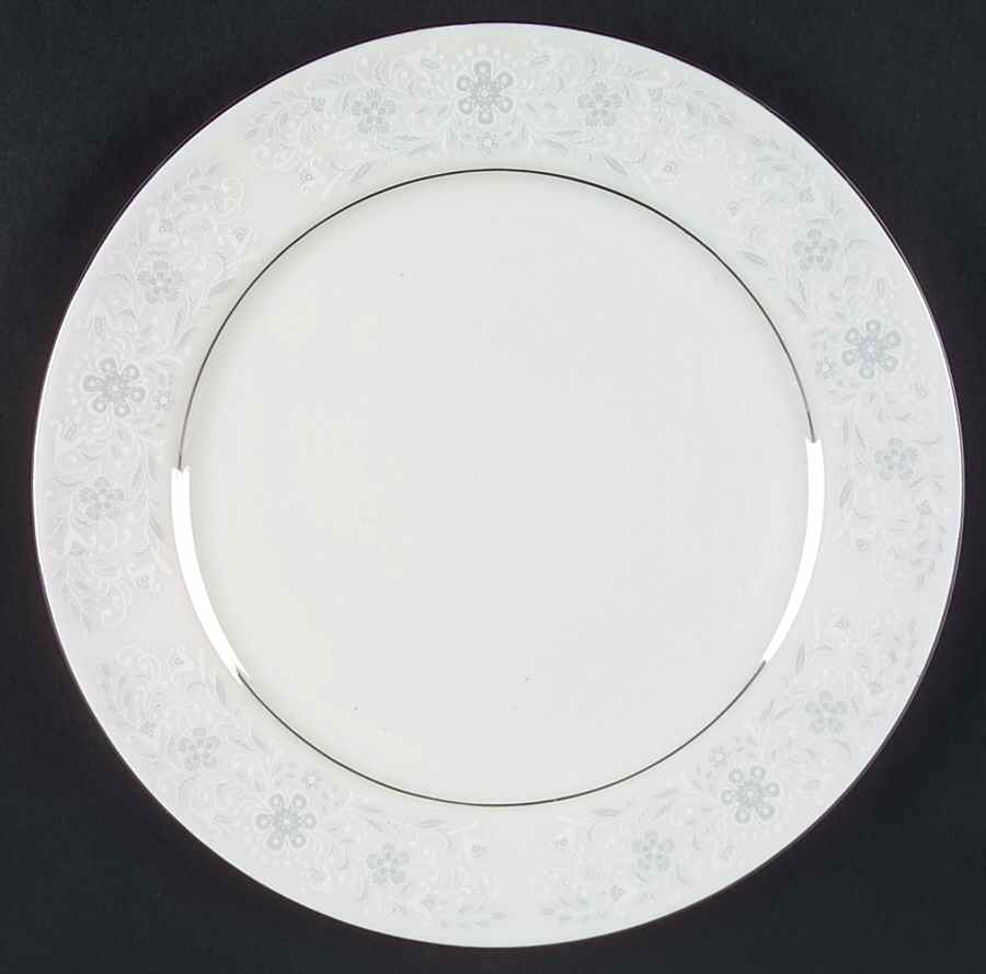 Queens Lace Dinner Plate by Crown Fine China-1