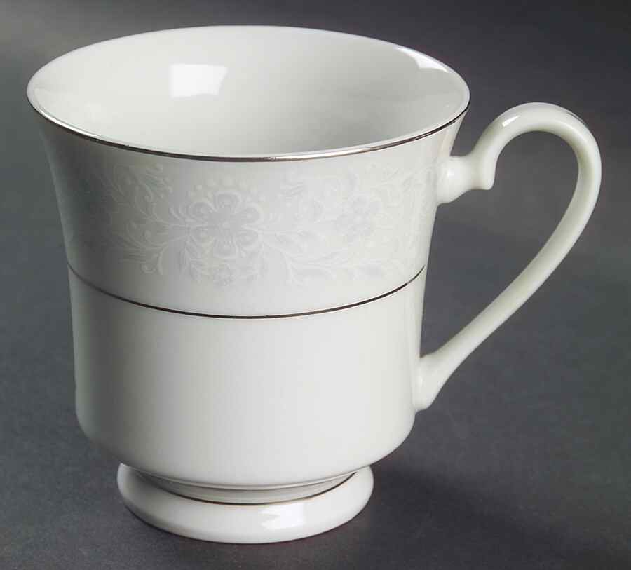 Queens Lace Footed Cup by Crown Fine China-1