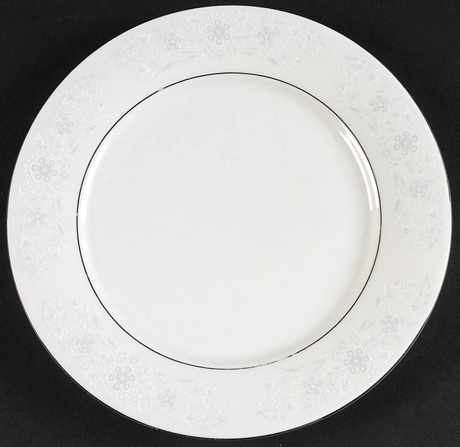 Queens Lace Salad Plate by Crown Fine China-1