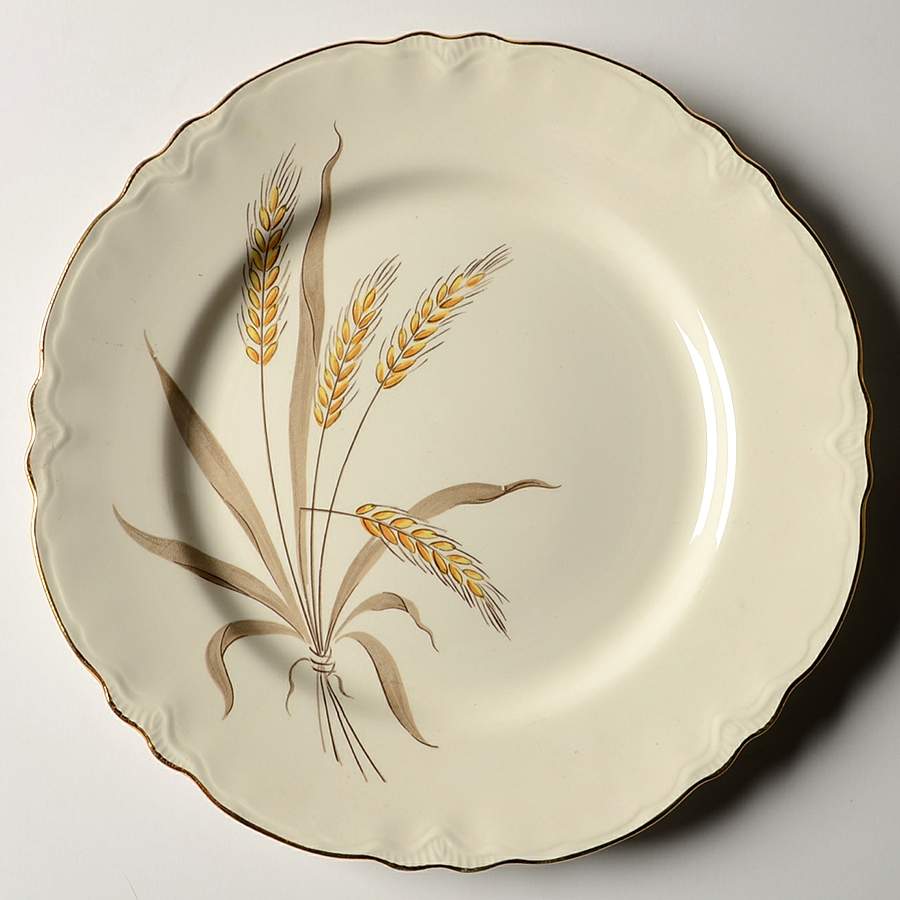 Harvest Gold Dinner Plate by Cunningham & Pickett-1