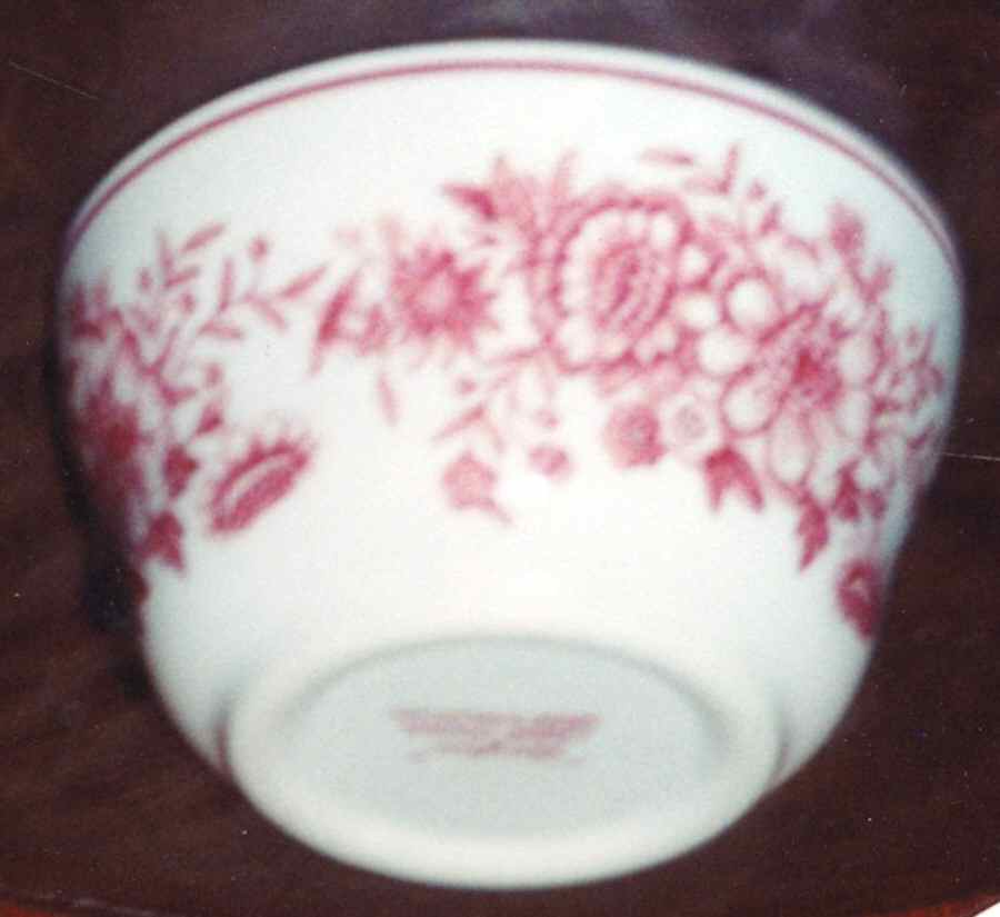 Dayton (Red Ring) Custard Cup by Carr-1