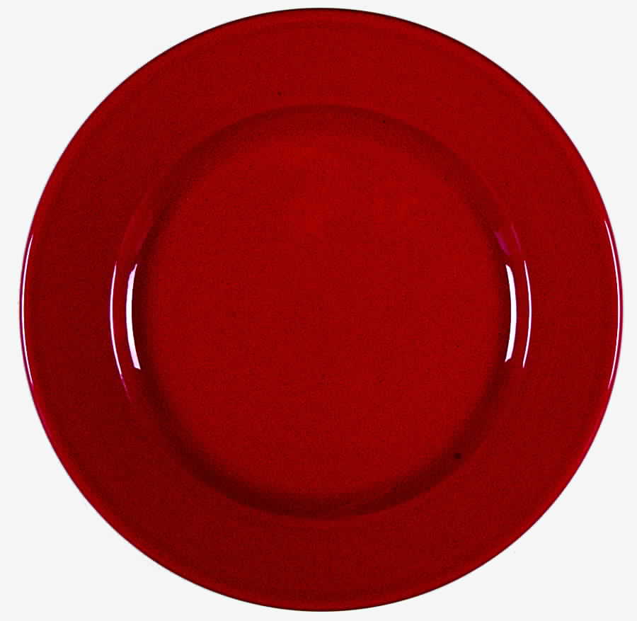 Simply Red Dinner Plate by Christopher Radko-1