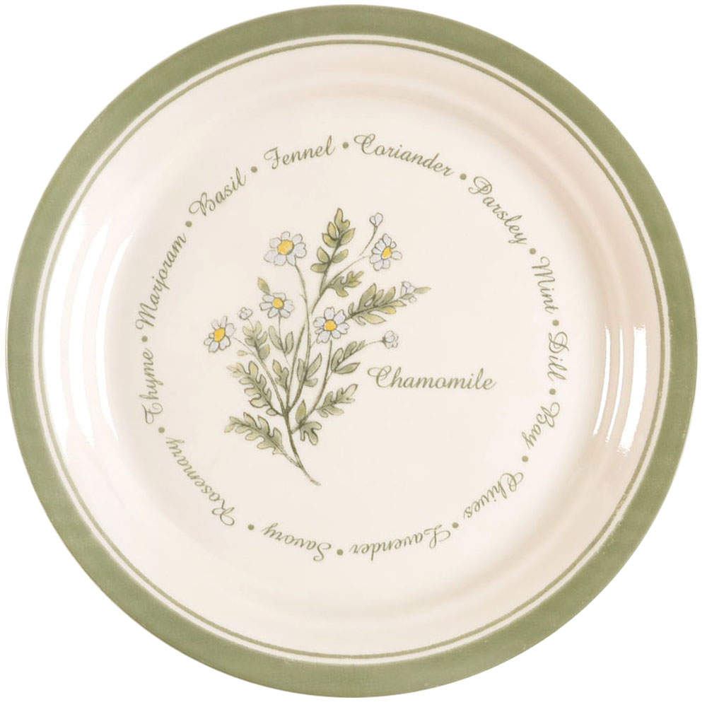 Thymeless Herbs (Corelle) Luncheon Plate by Corning Corelle-1
