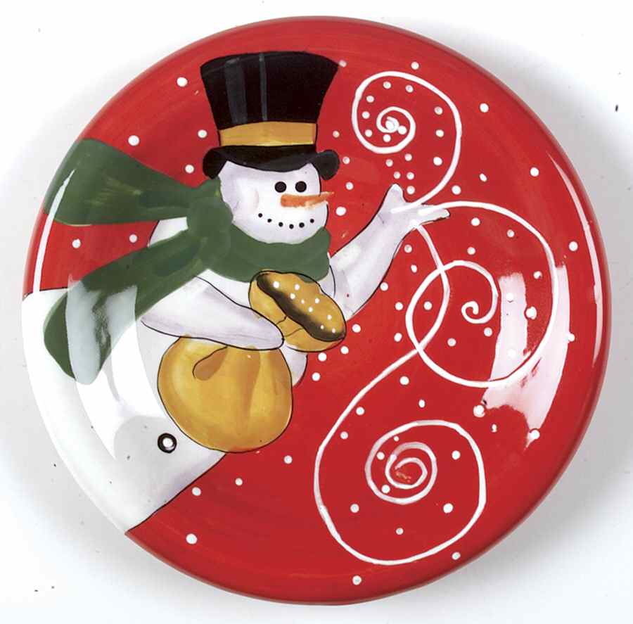 Snowmaker Salad/Dessert Plate by Certified International-1