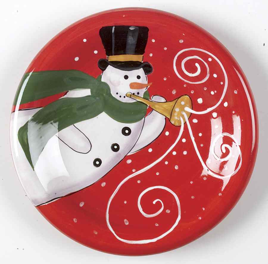 Snowmaker Salad/Dessert Plate by Certified International-1
