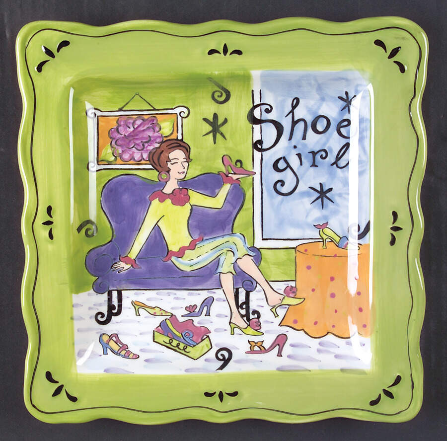 Girlfriends Salad Plate by Certified International-1
