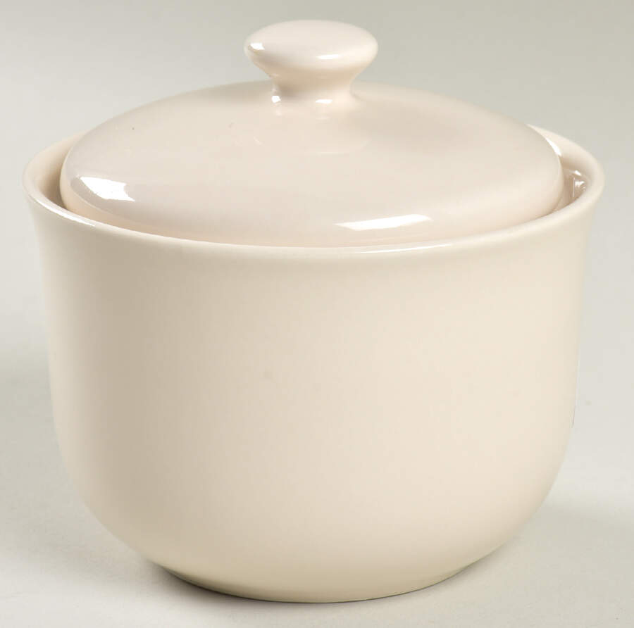 Sandstone (Corelle) Sugar Bowl & Lid by Corning Corelle-1