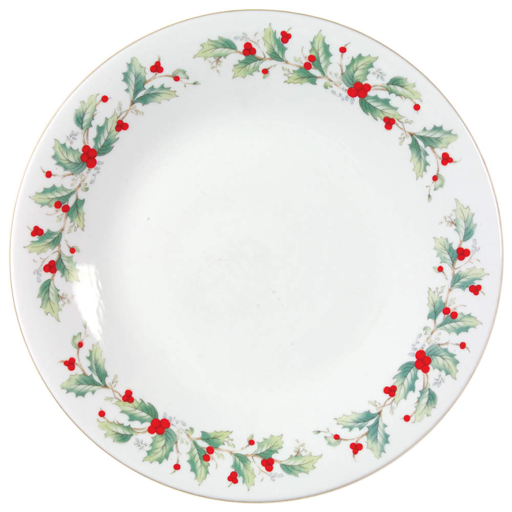 Noel (Black Lettering Backstamp) Dinner Plate by China Pearl-1