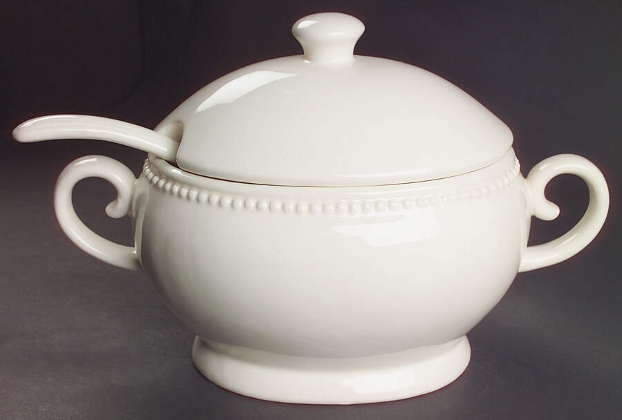 String Of Pearls Tureen Ladle by China (Made in China)-1