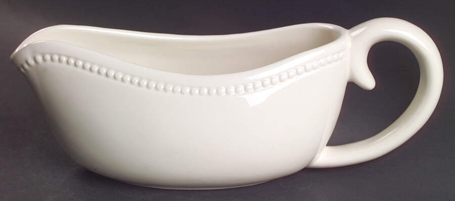 String Of Pearls Gravy Boat by China (Made in China)-1