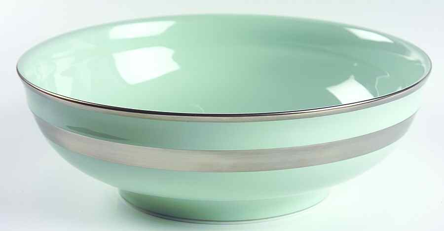 William Celadon 10" Large Salad Serving Bowl by Charles Field Haviland-1