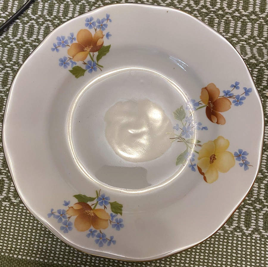 Cwm4 Salad Plate by Crown Regent (Romania)-1