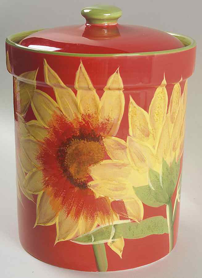 Sunburst Extra Large Canister & Lid by Certified International-1