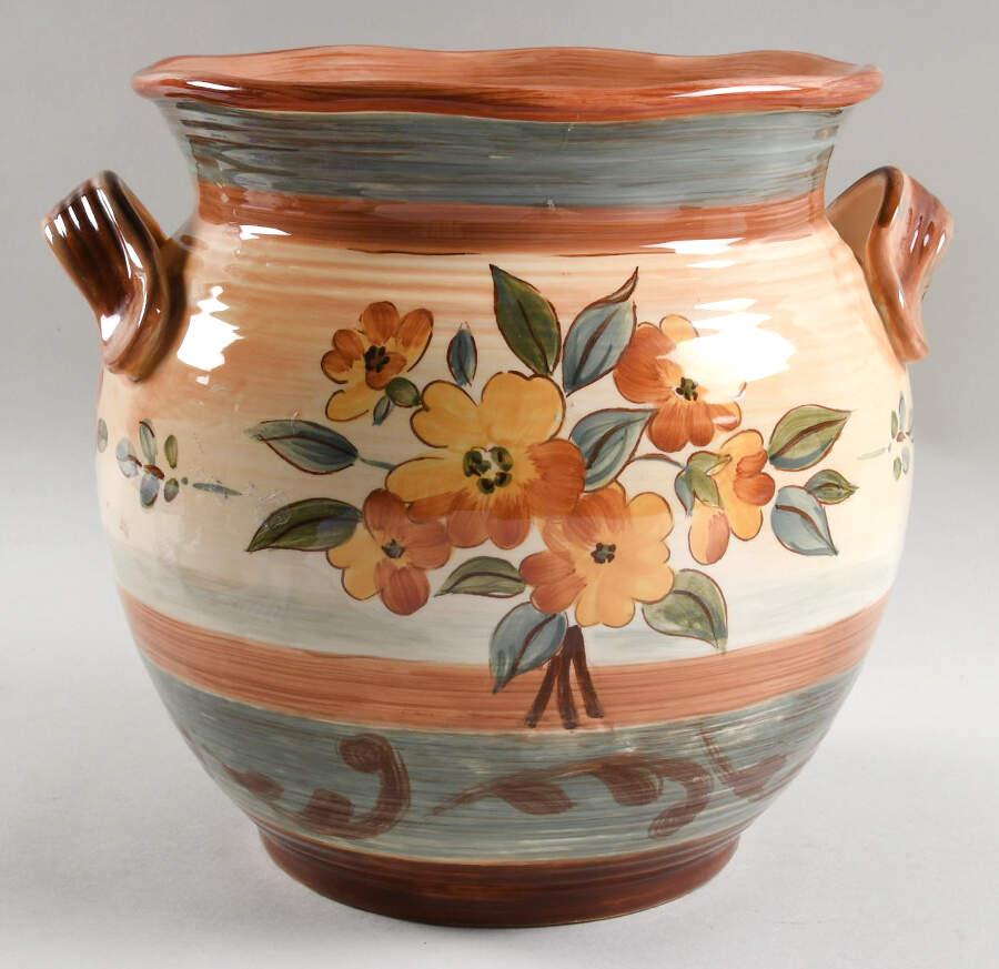 Tuscan Landscape Cookie Jar No Lid by Certified International-1