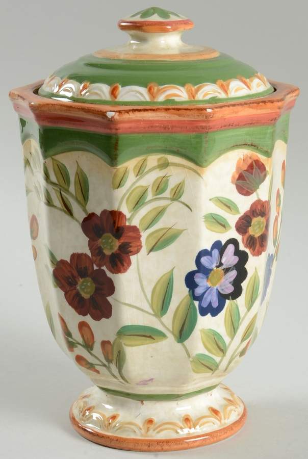 Wildflowers Small Canister & Lid by Certified International-1