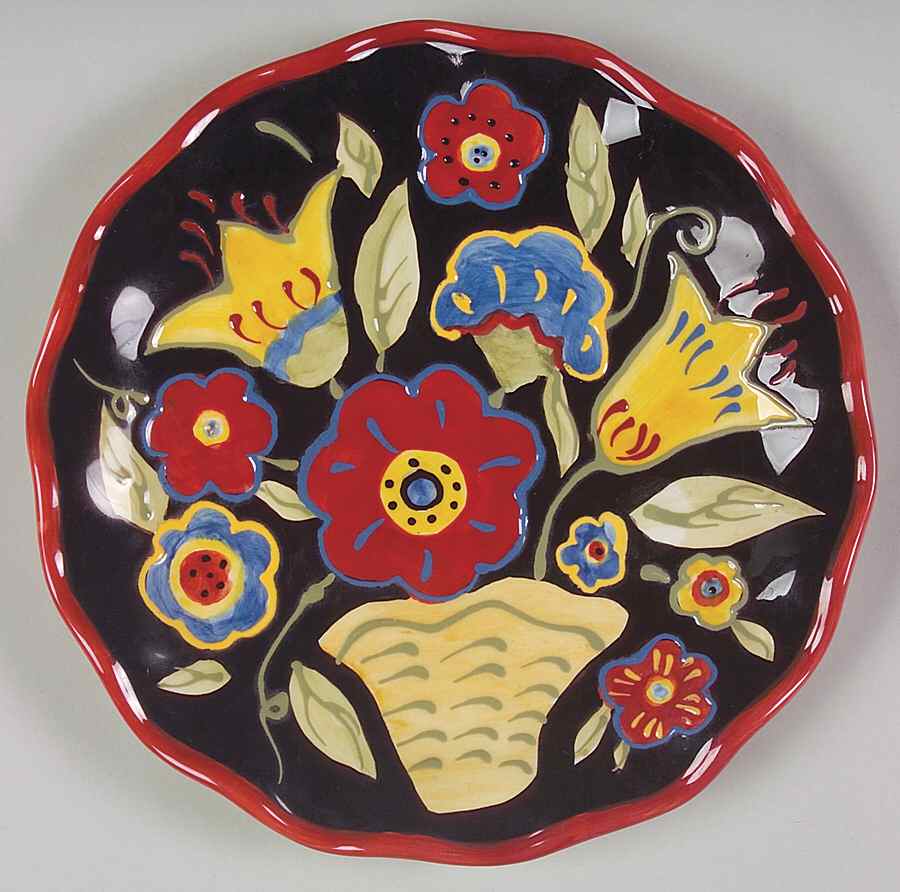 Garden Brights Accent Salad/Dessert Plate by Certified International-1