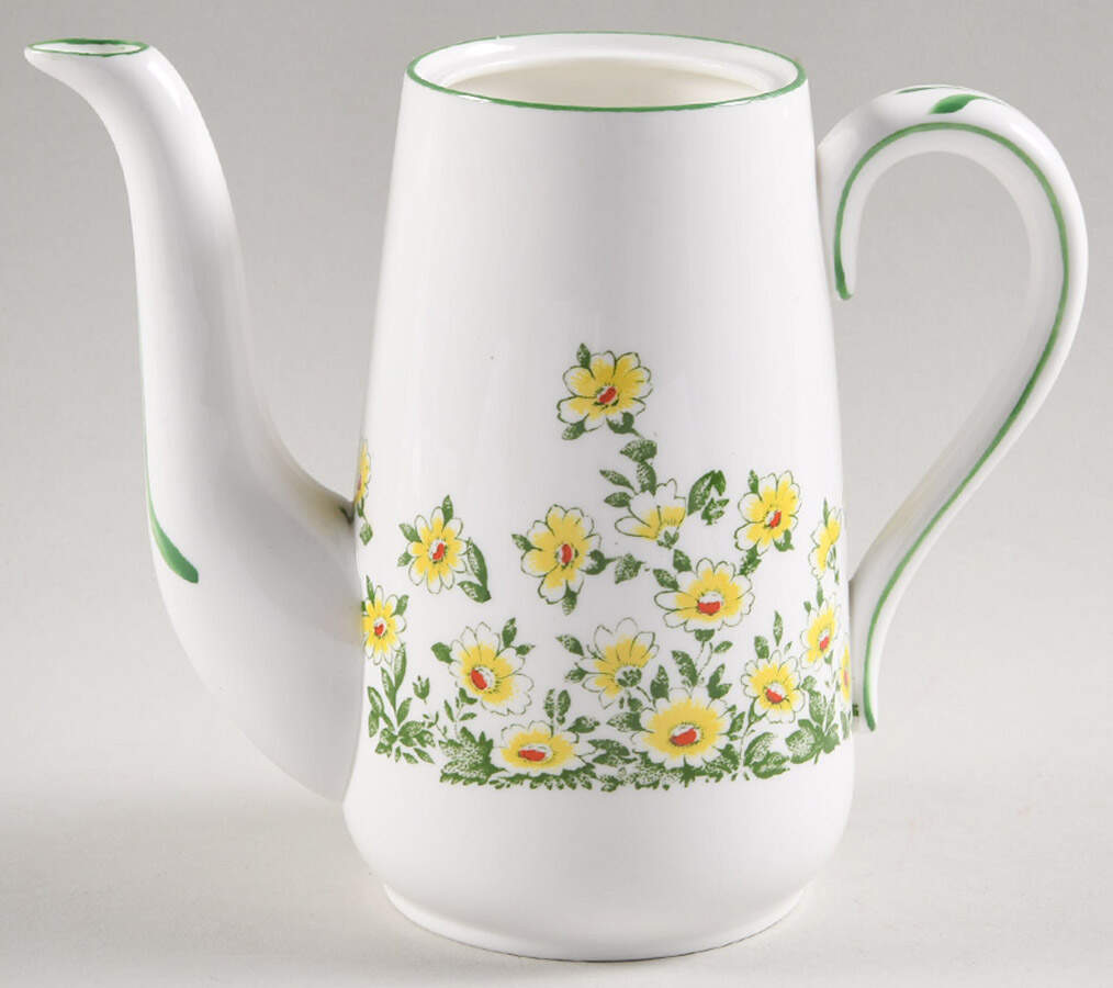 Crs119 Mini Coffee Pot No Lid by Crown Staffordshire-1