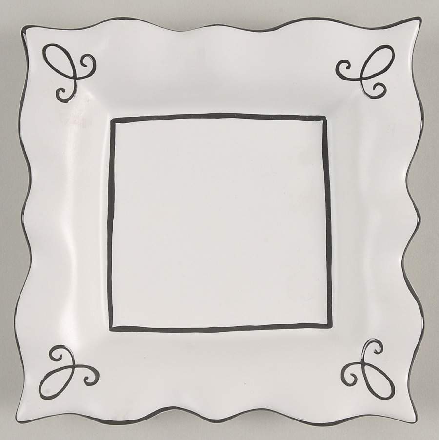 Bon Bonniere Coconut Creme Bread & Butter Plate by Chaleur-1